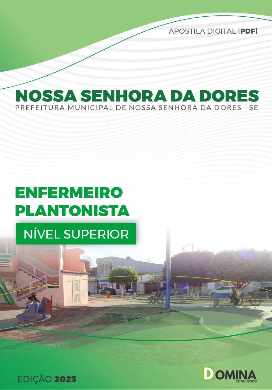 Apostila Nossa Senhora das Dores SE 2023 Enfermeiro Plantonista