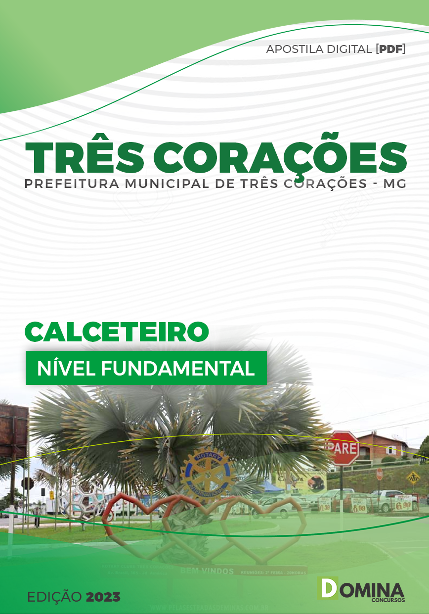 Apostila Pref Três Corações MG 2024 Calceteiro