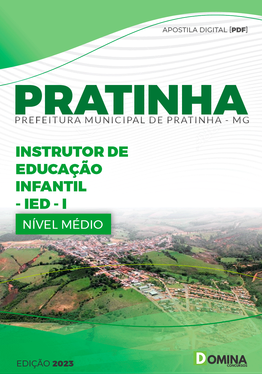 Apostila Concurso Pref Pratinha MG 2023 Instrutor Educação Infantil