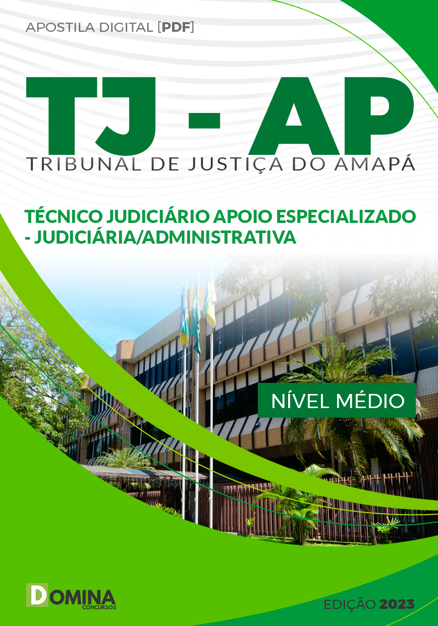 Apostila TJ AP 2023 Técnico Judiciário Administrativa