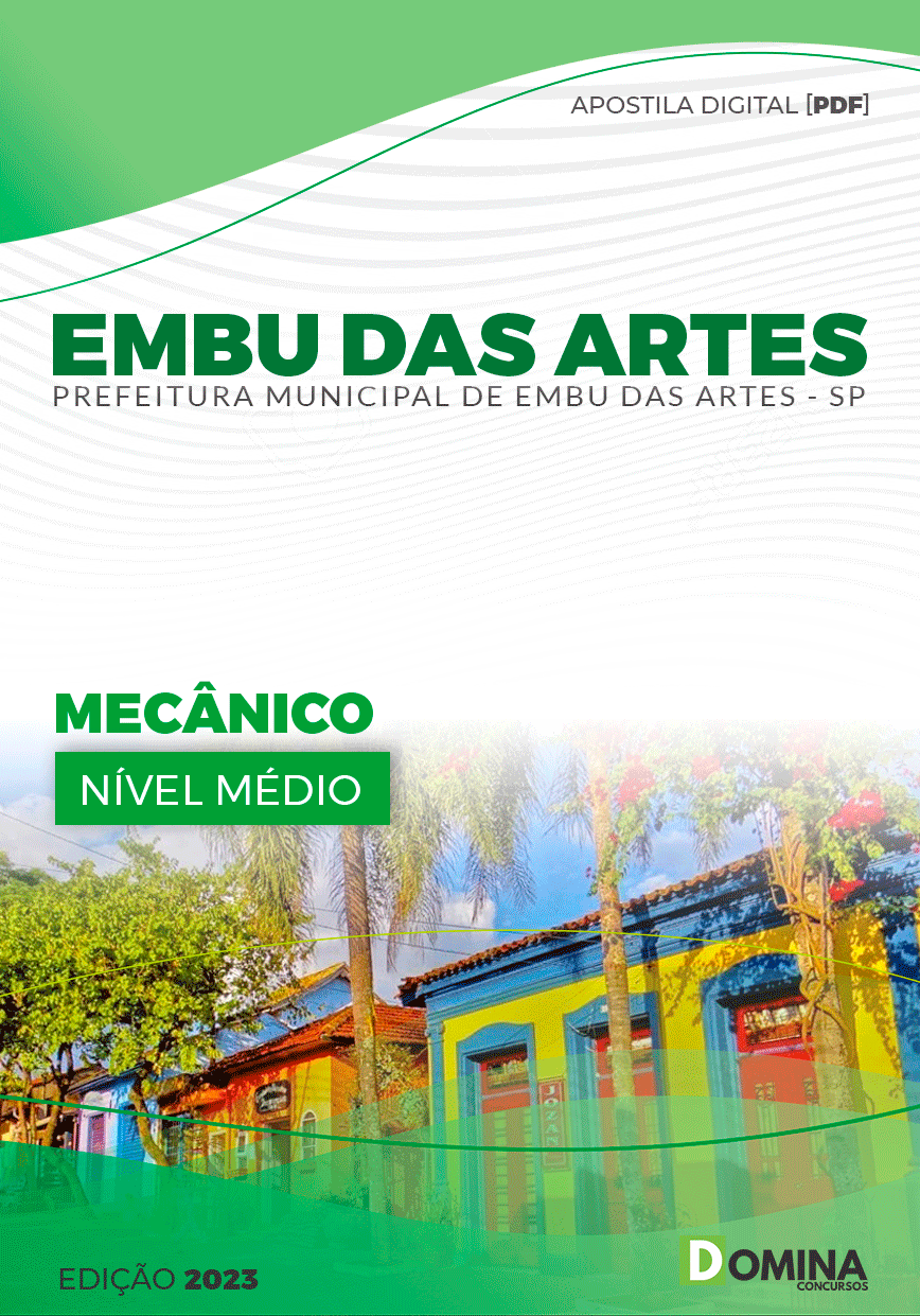 Apostila Pref Embu das Artes SP 2023 Mecânico