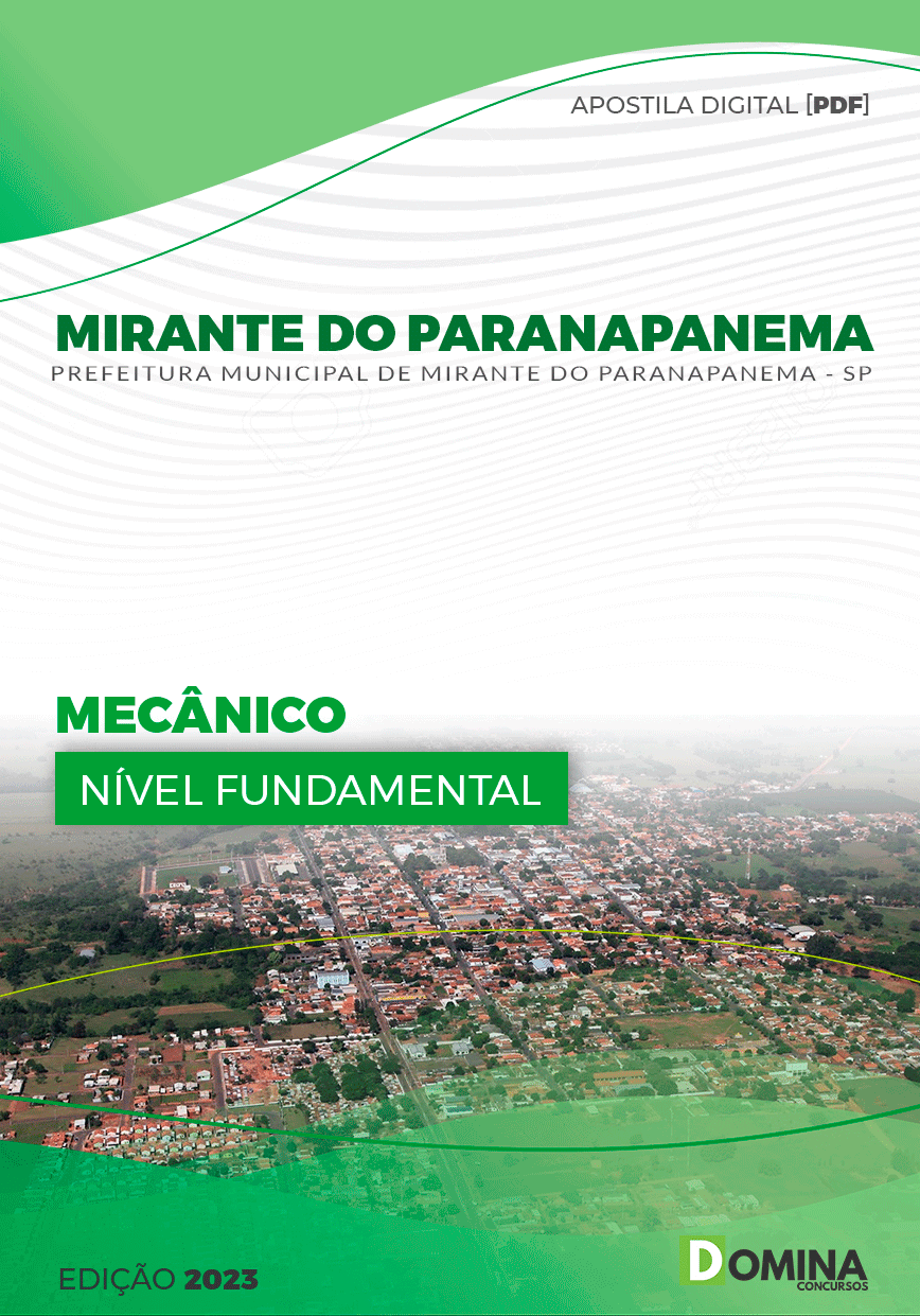 Pref Mirante Paranapanema SP 2023 Mecânico