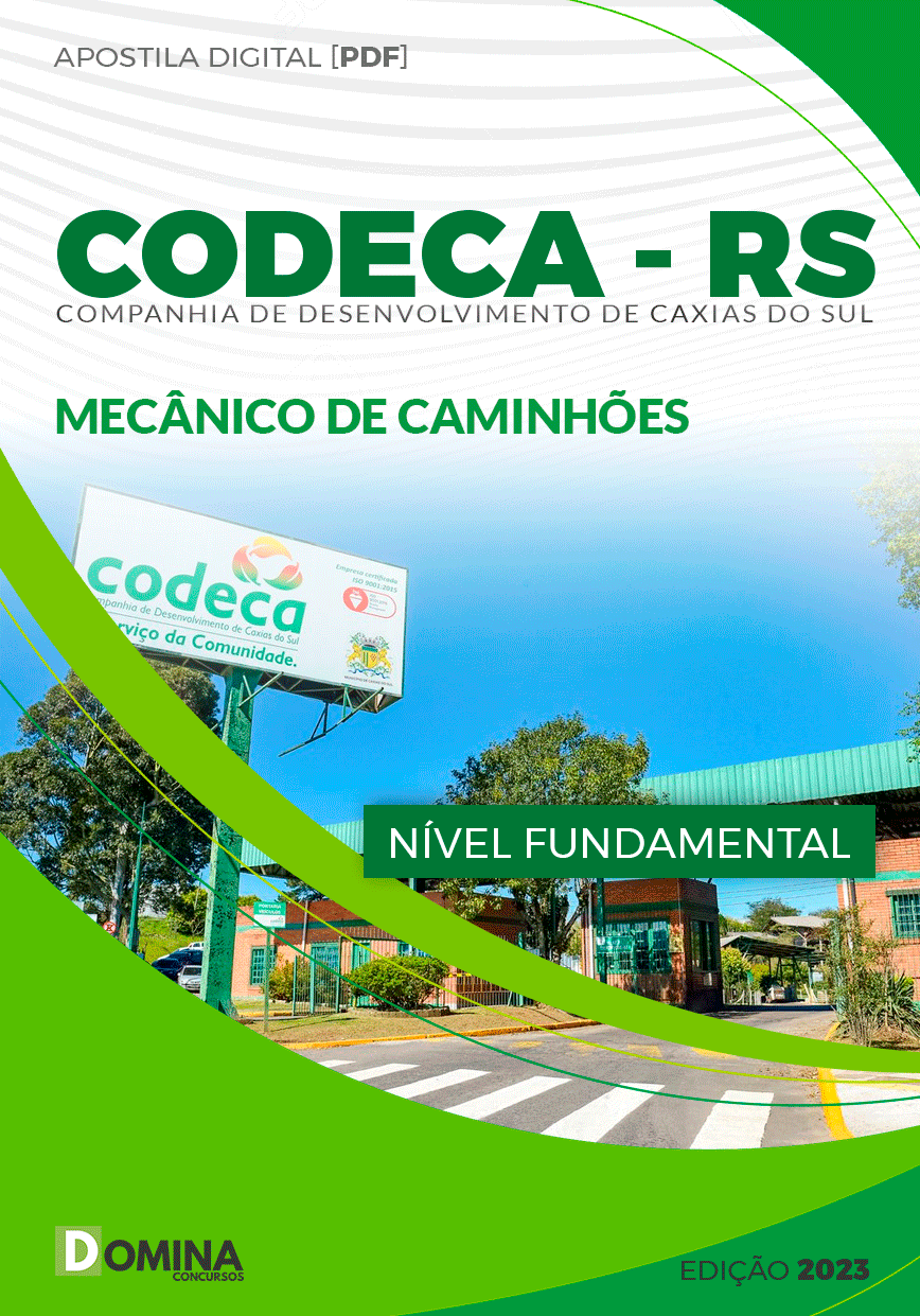 Apostila Concurso CODECA RS 2023 Mecânico Caminhões
