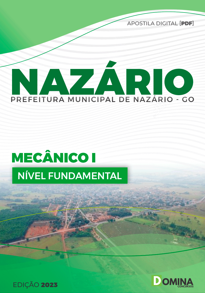 Apostila Pref Nazário GO 2023 Mecânico I