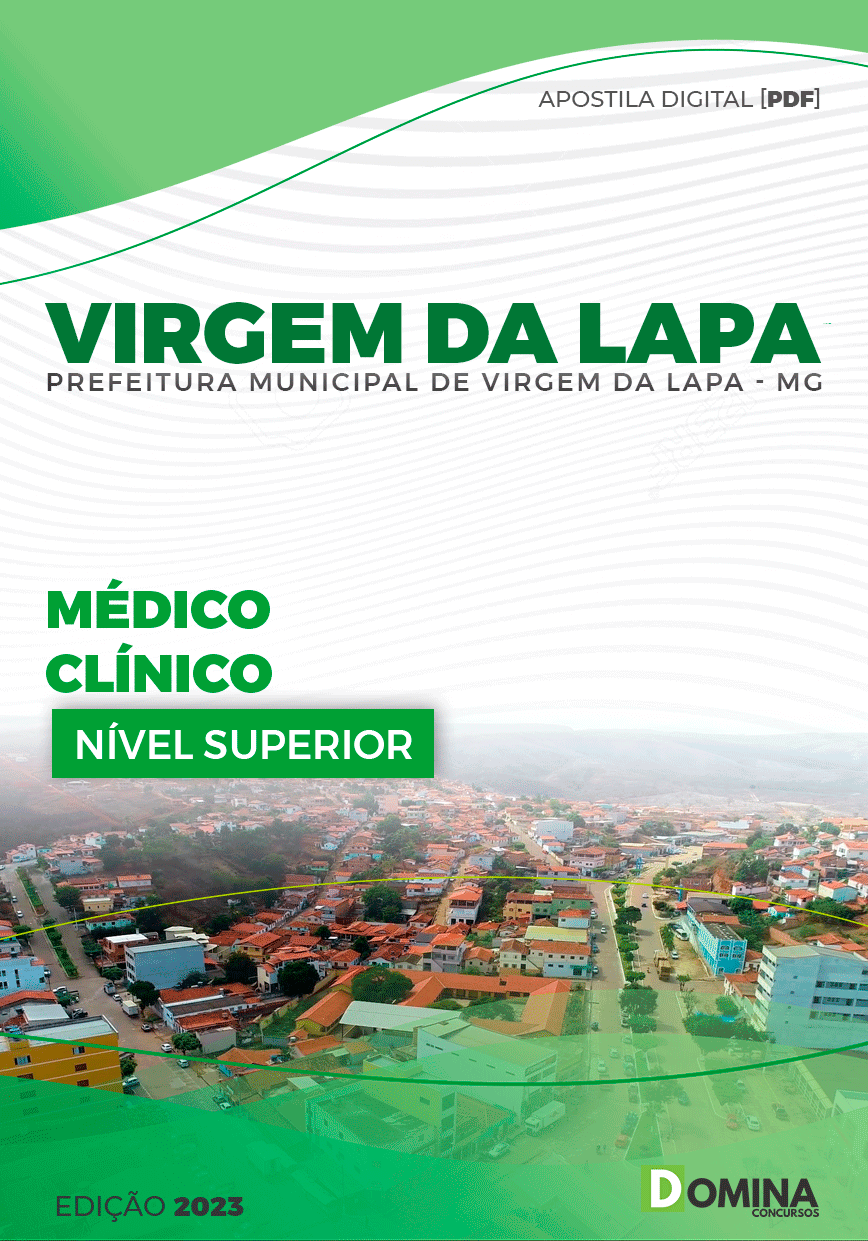 Apostila Pref Virgem da Lapa MG 2023 Médico Clínico