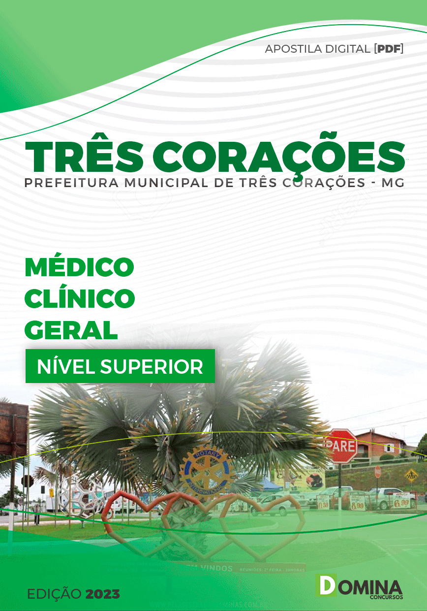 Apostila Pref Três Corações MG 2024 Médico Clínico Geral
