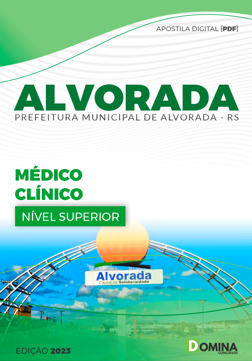Apostila Pref Alvorada RS 2023 Médico Clínico