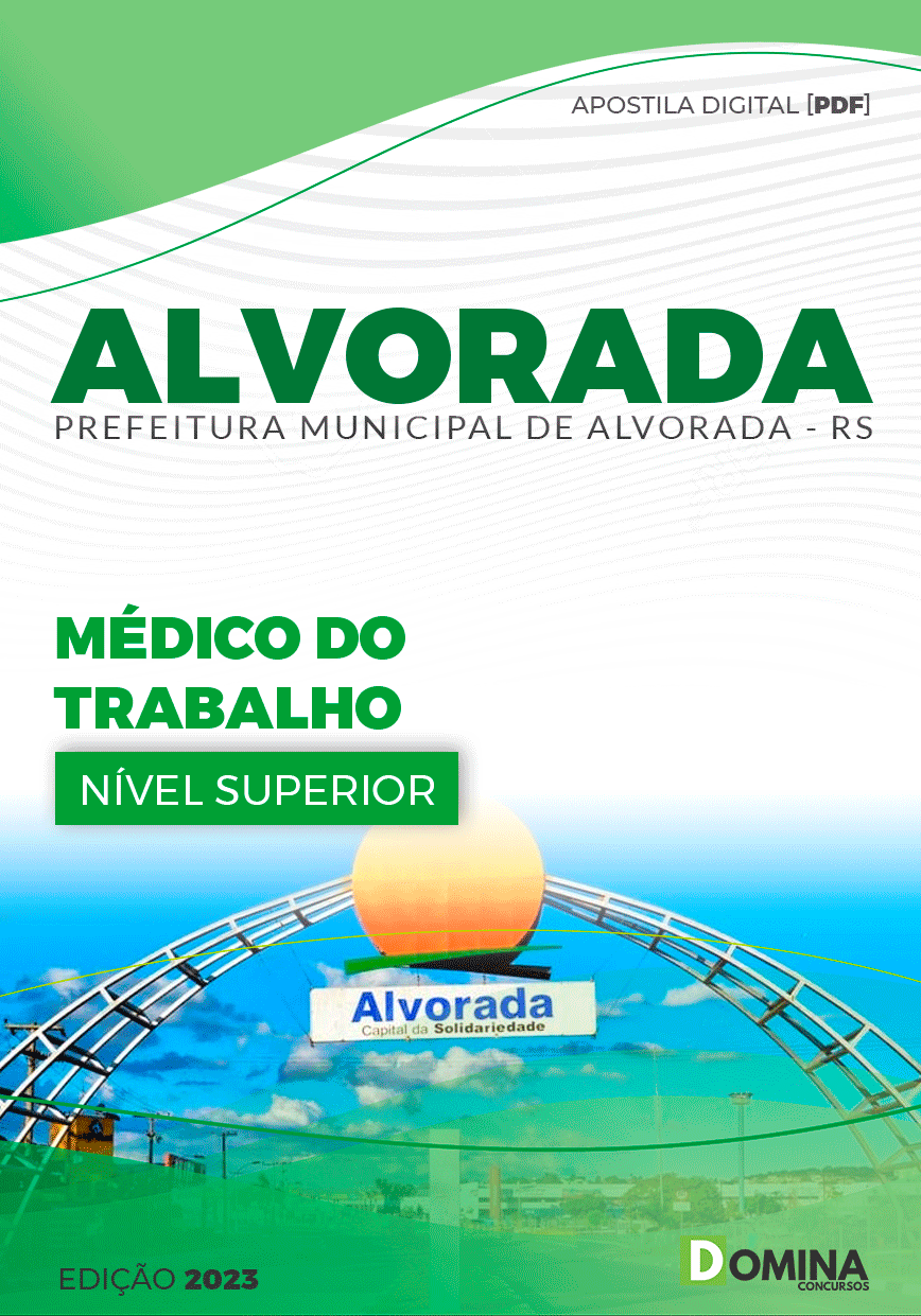 Apostila Pref Alvorada RS 2023 Médico do Trabalho