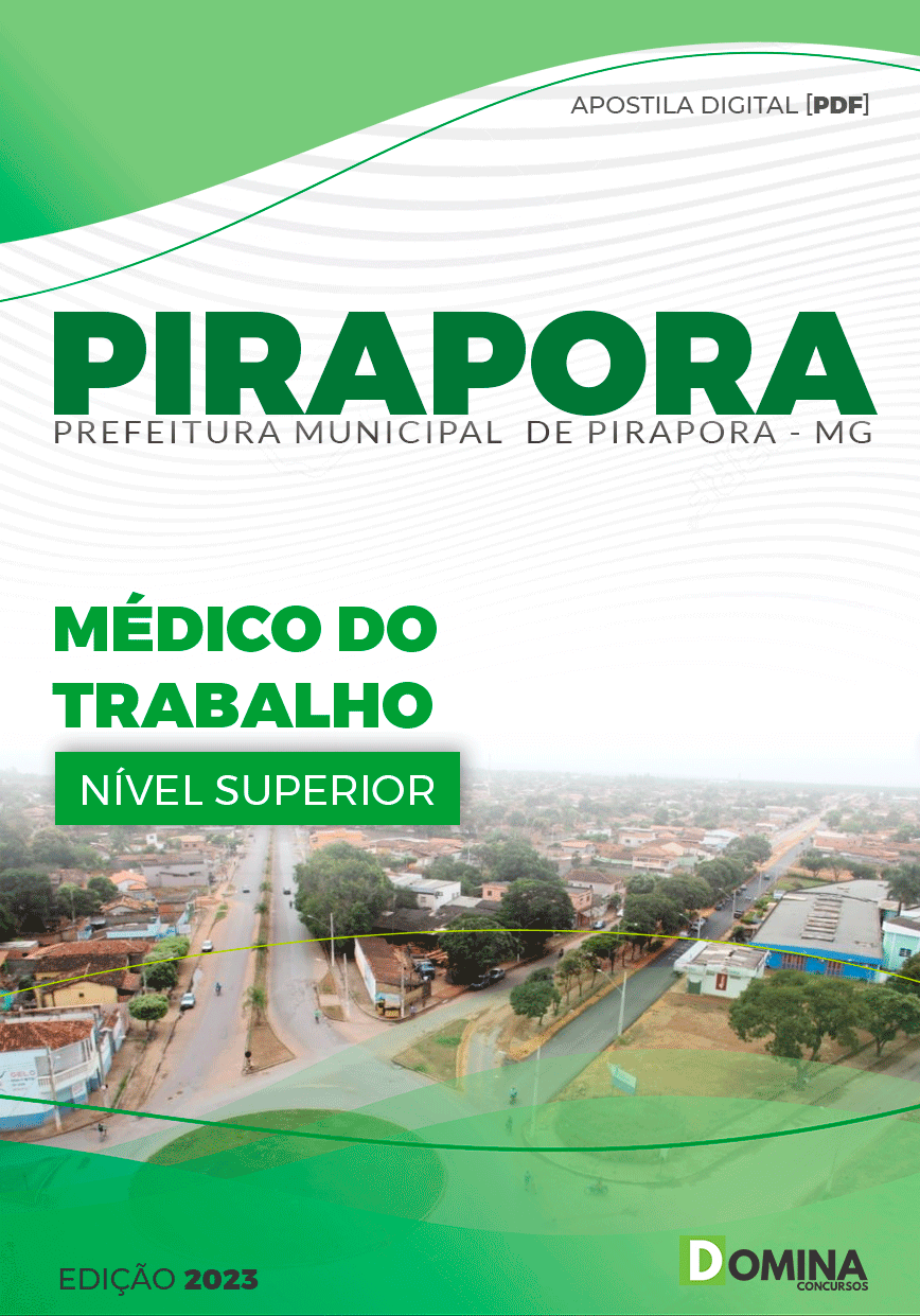 Apostila Pref Pirapora MG 2023 Médico do Trabalho
