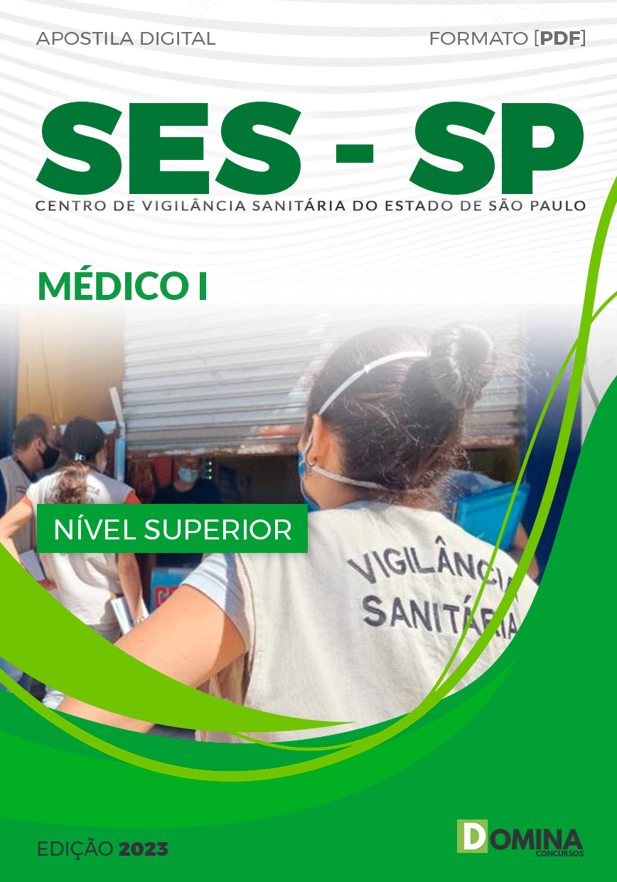Apostila SES SP 2023 Vigilância Sanitária 2023 Médico I