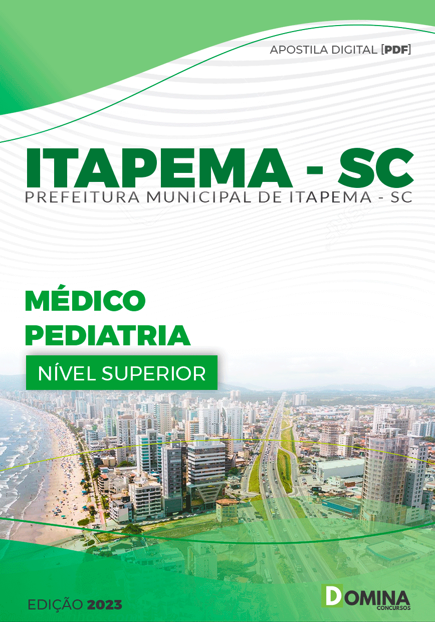 Apostila Pref Itapema SC 2023 Médico Pediatra
