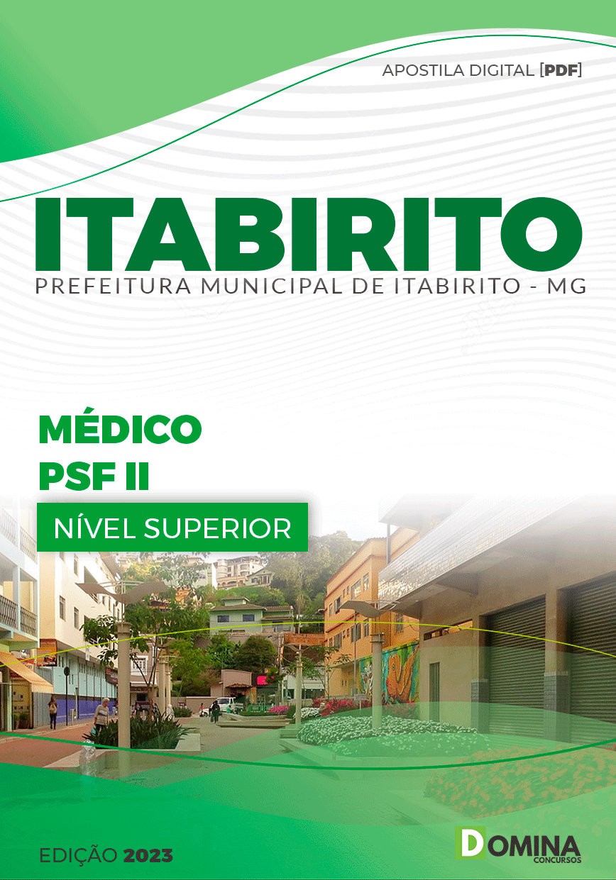 Apostila Prefeitura Itabirito MG 2023 Médico PSF II