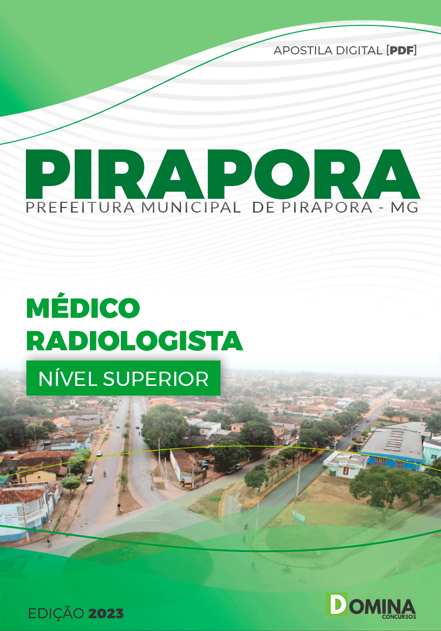 Apostila Pref Pirapora MG 2023 Médico Radiologista