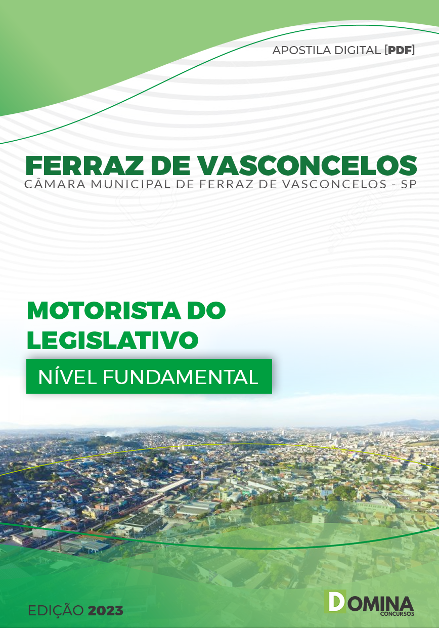 Câmara Ferraz de Vasconcelos SP 2023 Motorista Legislativo