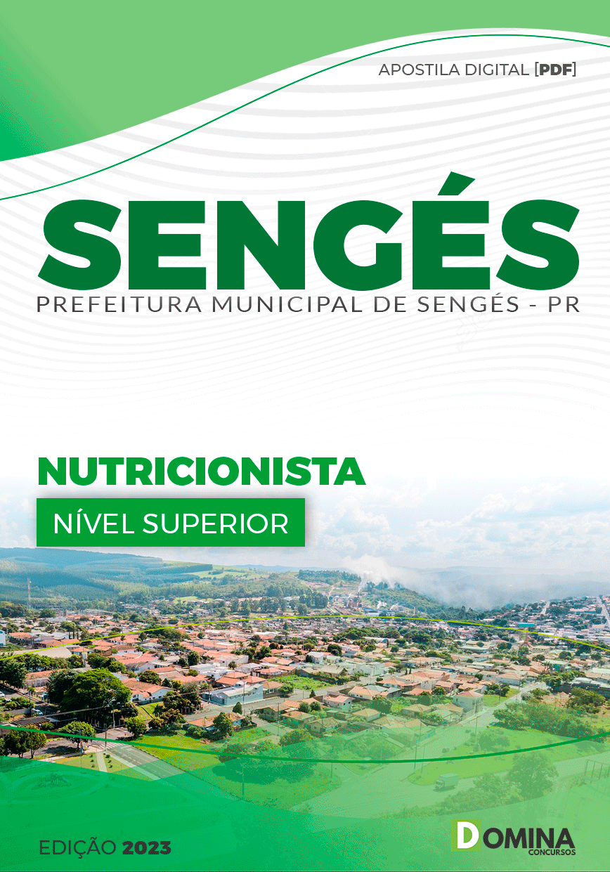 Apostila Concurso Pref Sengés PR 2023 Nutricionista
