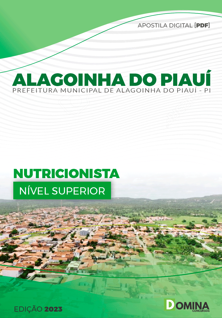 Apostila Pref Alagoinha do Piauí PI 2023 Nutricionista