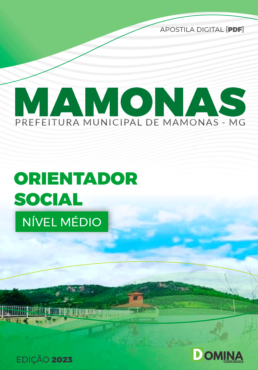 Apostila Pref Mamonas MG 2023 Orientador Social