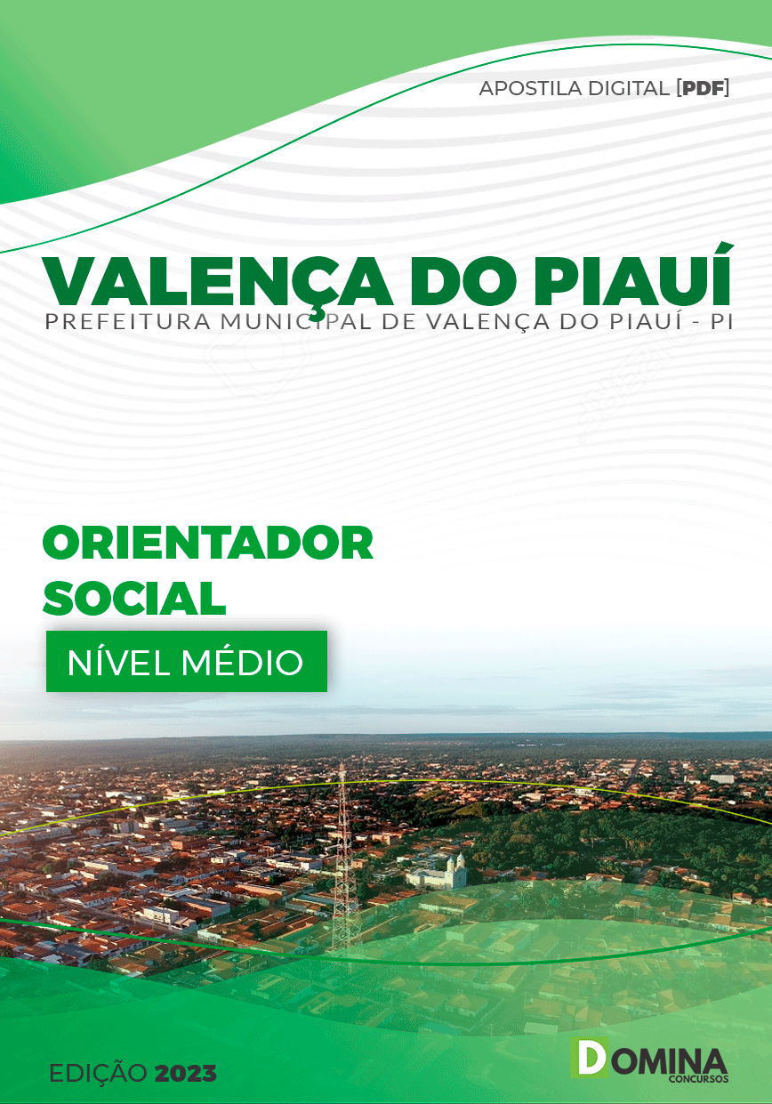Apostila Concurso Pref Valença PI 2023 Orientador Social