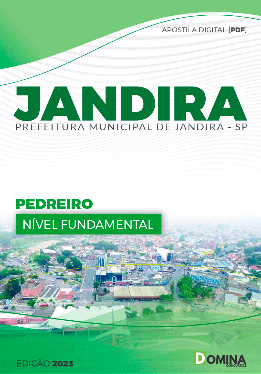 Apostila Concurso Pref Jandira SP 2023 Pedreiro