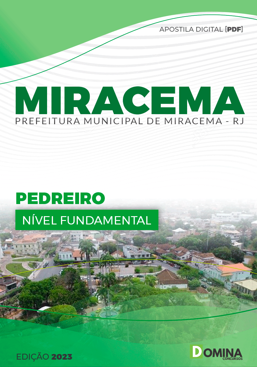Apostila Pref Miracema RJ 2023 Pedreiro