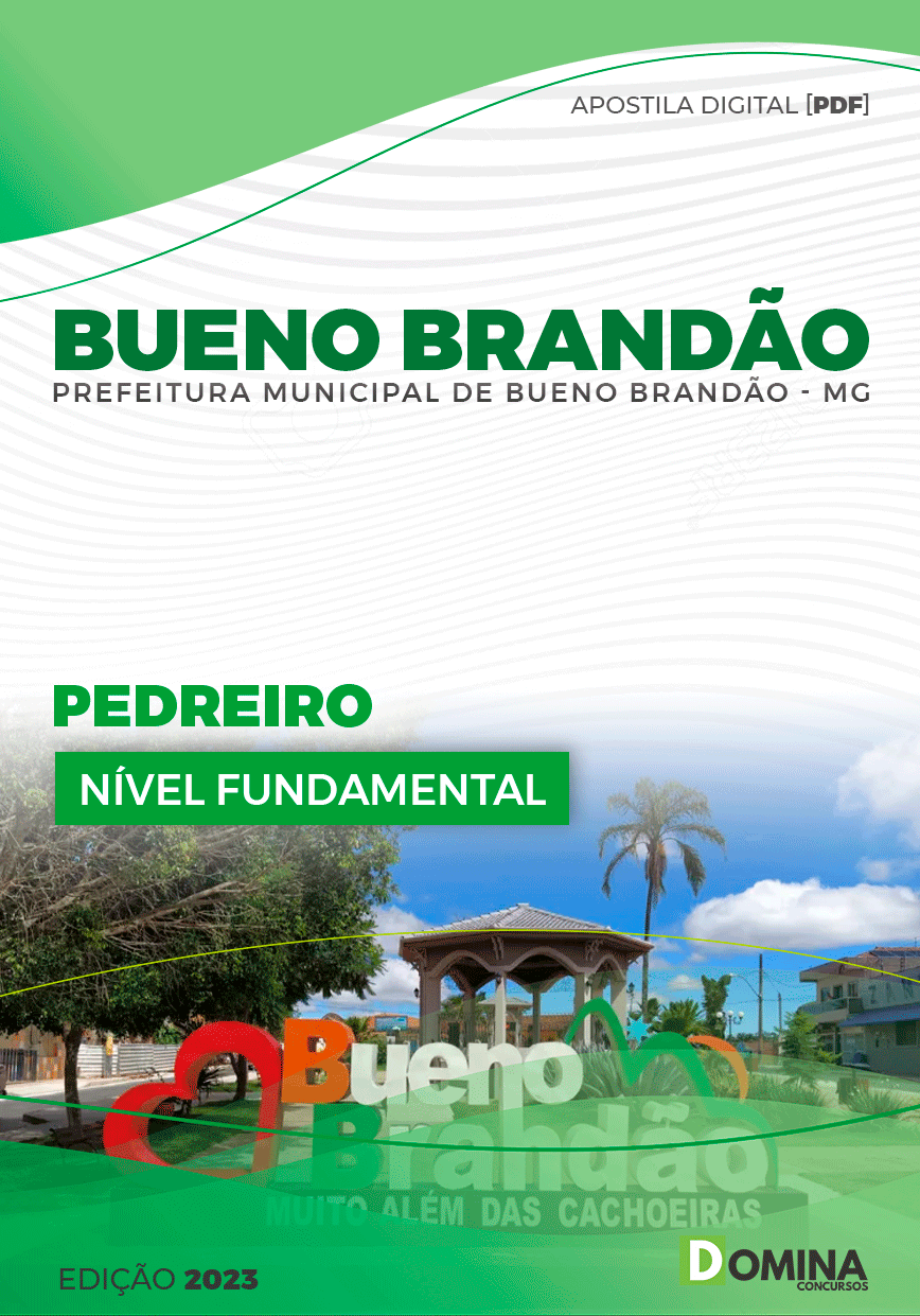 Apostila Pref Bueno Brandão MG 2023 Pedreiro