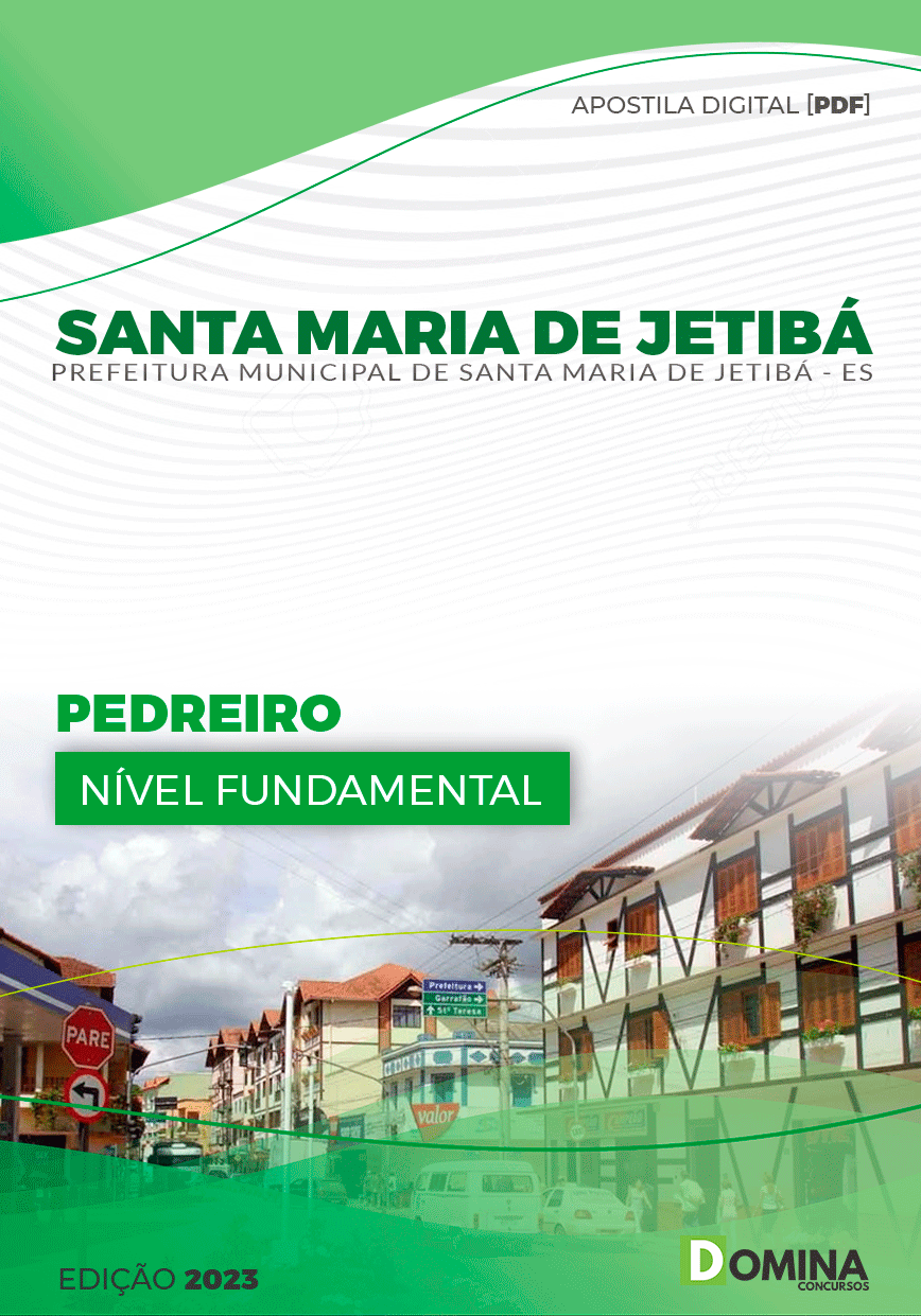 Apostila Pref Santa Maria de Jetibá ES 2024 Pedreiro