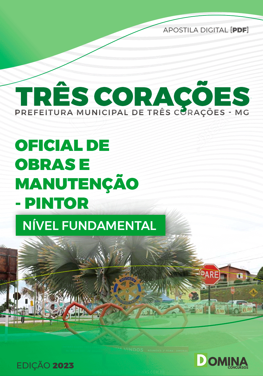 Apostila Pref Três Corações MG 2024 Pintor
