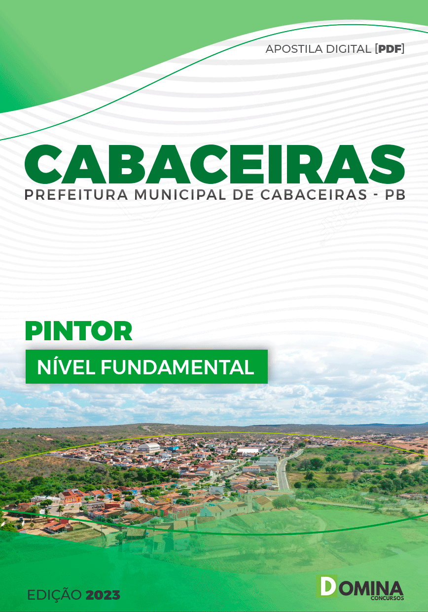 Apostila Pref Cabaceiras PB 2023 Pintor