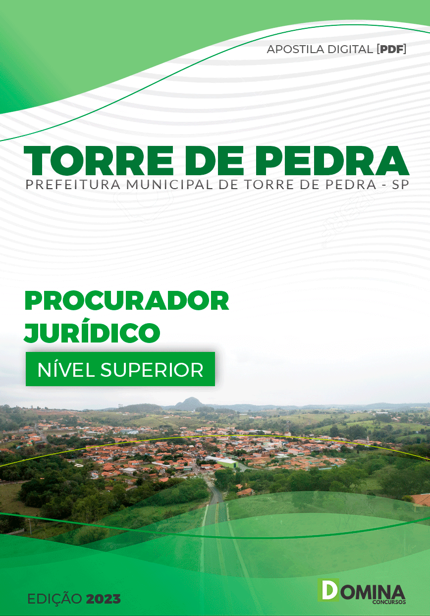 Apostila Pref Torre de Pedra SP 2023 Procurador Jurídico