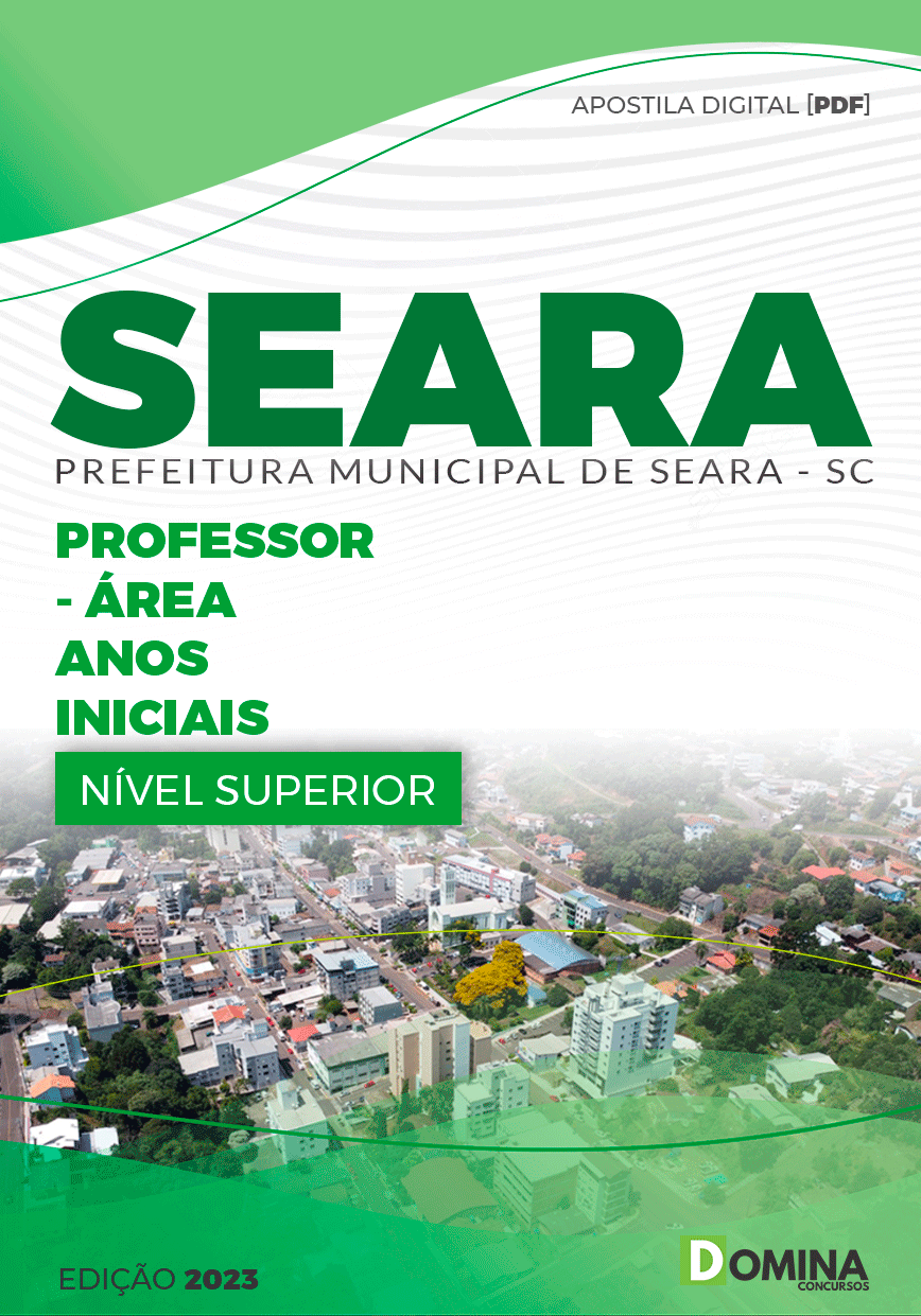 Apostila Concurso Pref Seara SC 2023 Professor Anos Iniciais