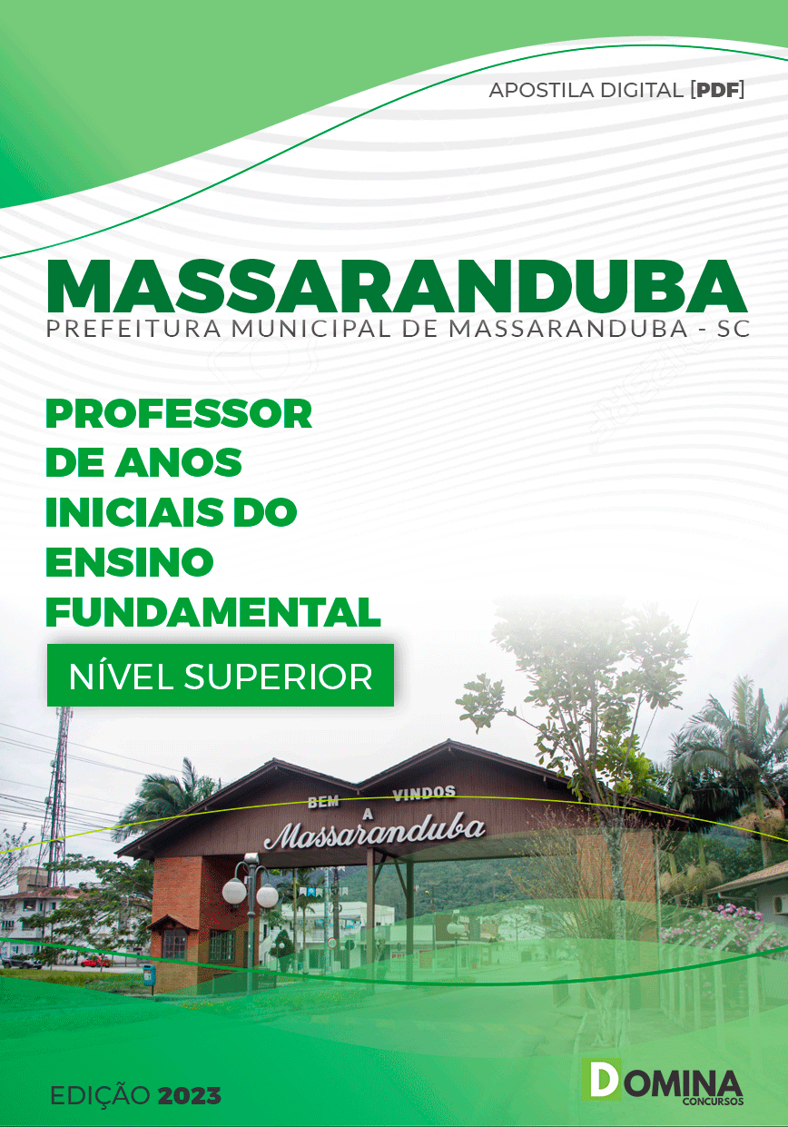 Apostila Pref Massaranduba SC 2023 Professor Anos Iniciais