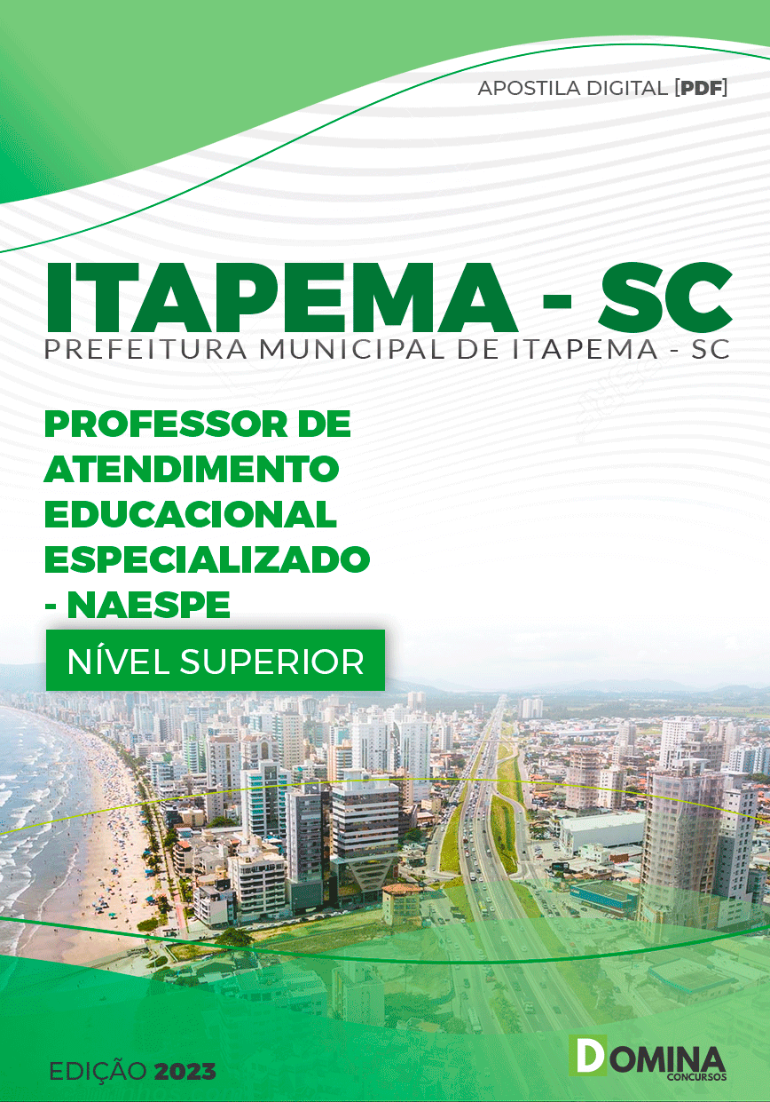 Apostila Pref Itapema SC 2023 Professor Atendimento Educacional
