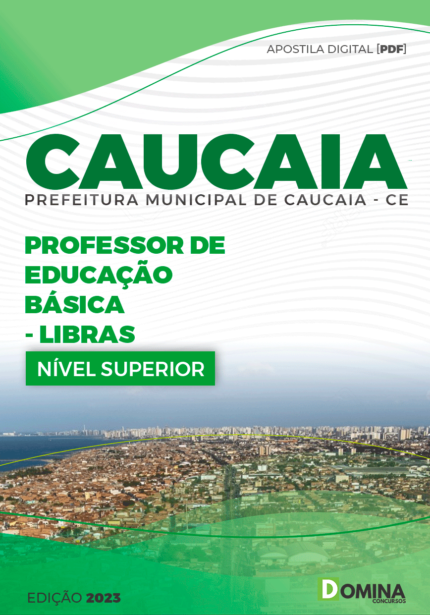 Apostila Pref Caucaia CE 2023 Professor de LIBRAS