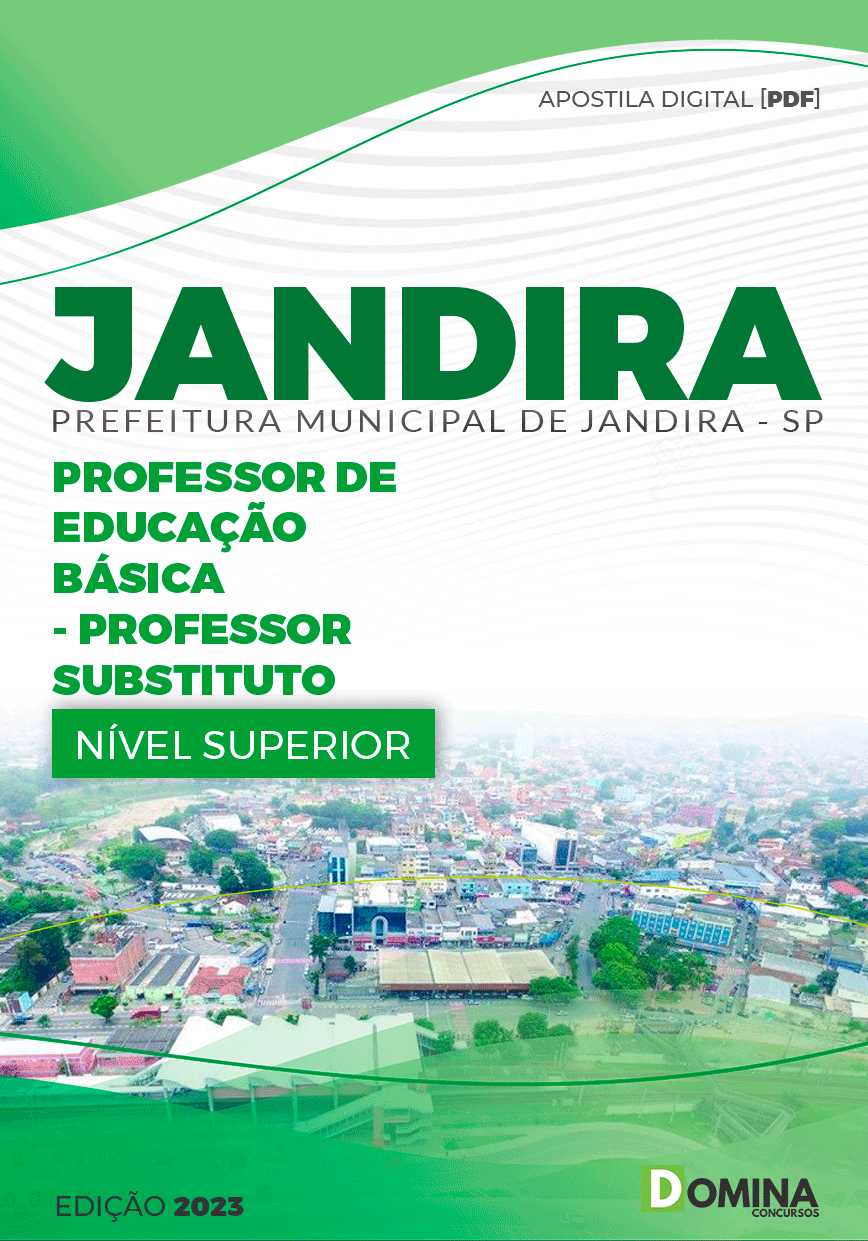 Apostila Pref Jandira SP 2023 Professor Substituto