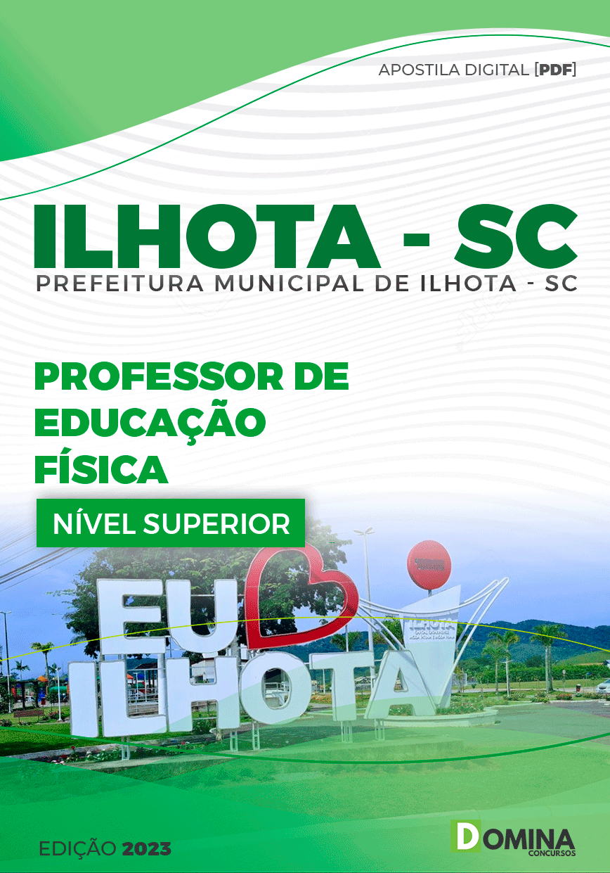 Apostila Pref Ilhota SC 2023 Professor de Educação Física