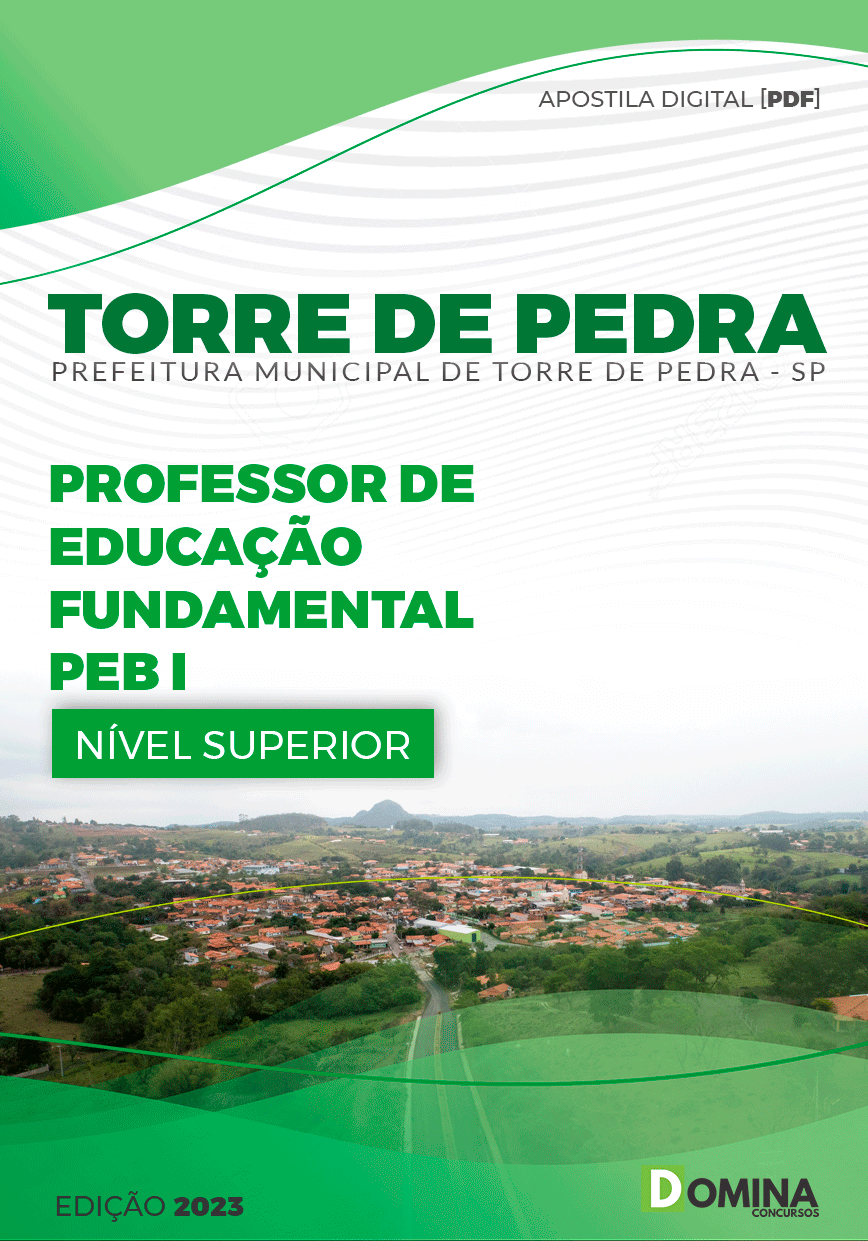 Apostila Pref Torre de Pedra SP 2023 Professor Educação Fundamental
