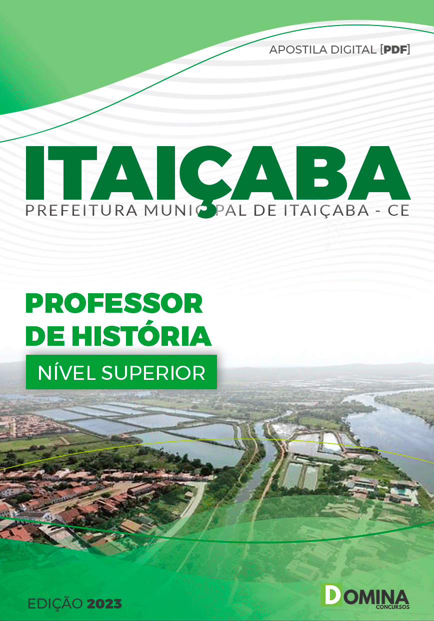 Apostila Concurso Pref Itaiçaba CE 2023 Professor História