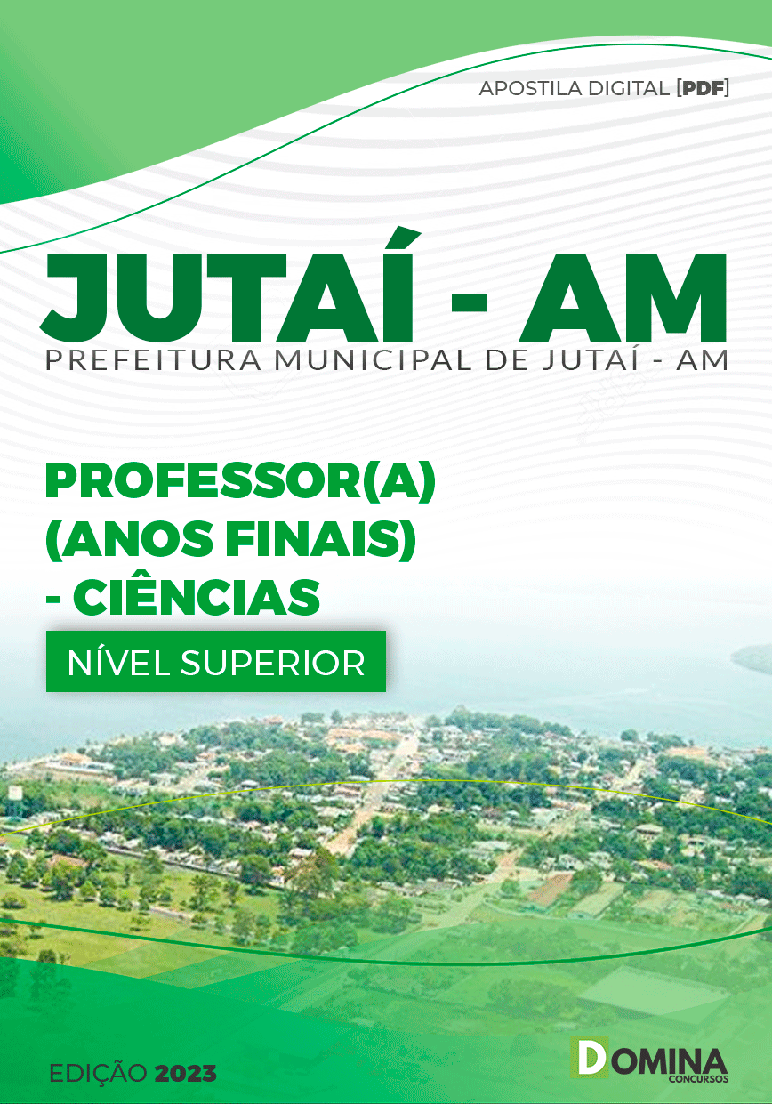 Apostila Concurso Pref Jutaí AM 2024 Professor Ciências