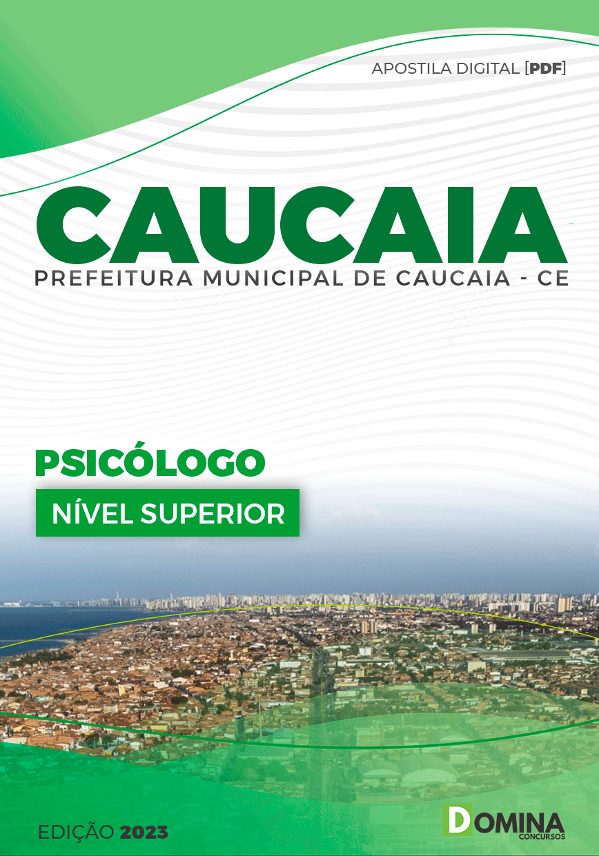 Apostila Pref Caucaia CE 2023 Psicólogo