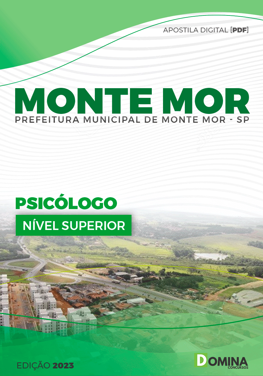 Apostila Pref Monte Mor SP 2023 Nutricionista