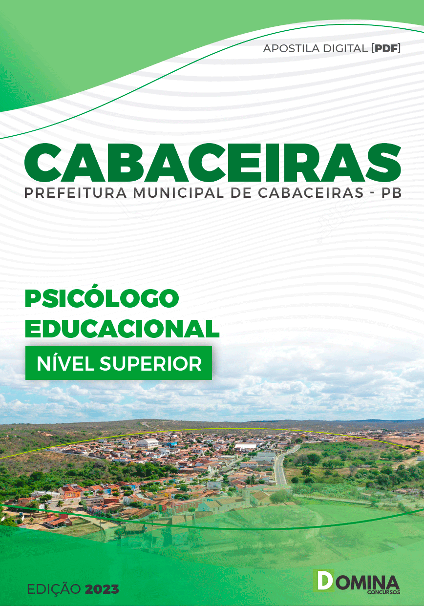 Apostila Pref Cabaceiras PB 2023 Psicólogo Educacional