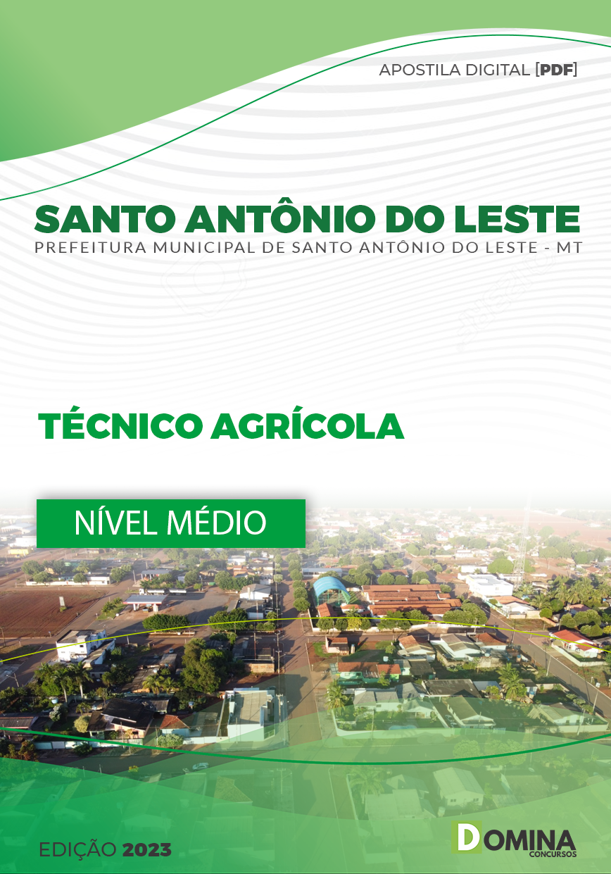 Pref Santo Antônio do Leste MT 2023 Técnico Agropecuário