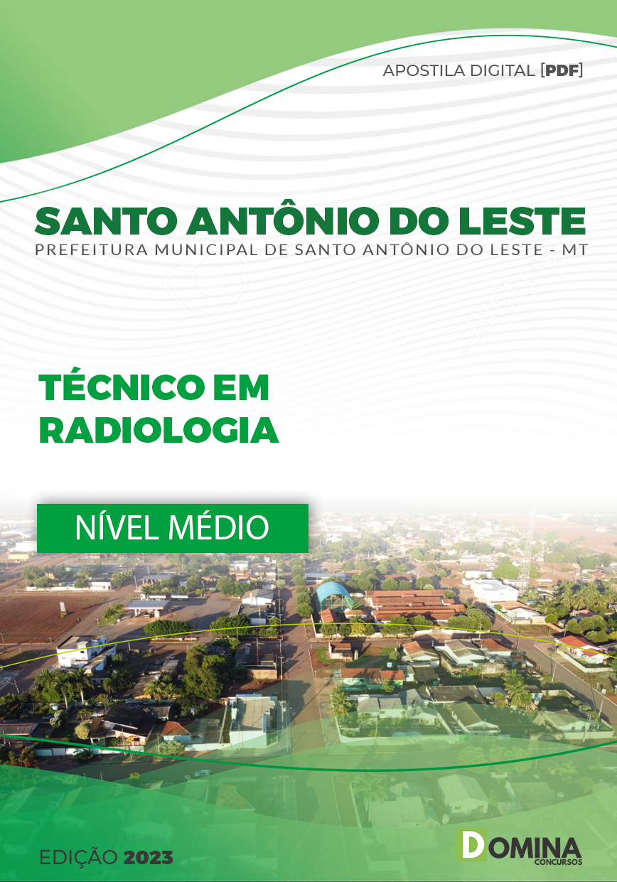 Pref Santo Antônio do Leste MT 2023 Técnico Radiologista
