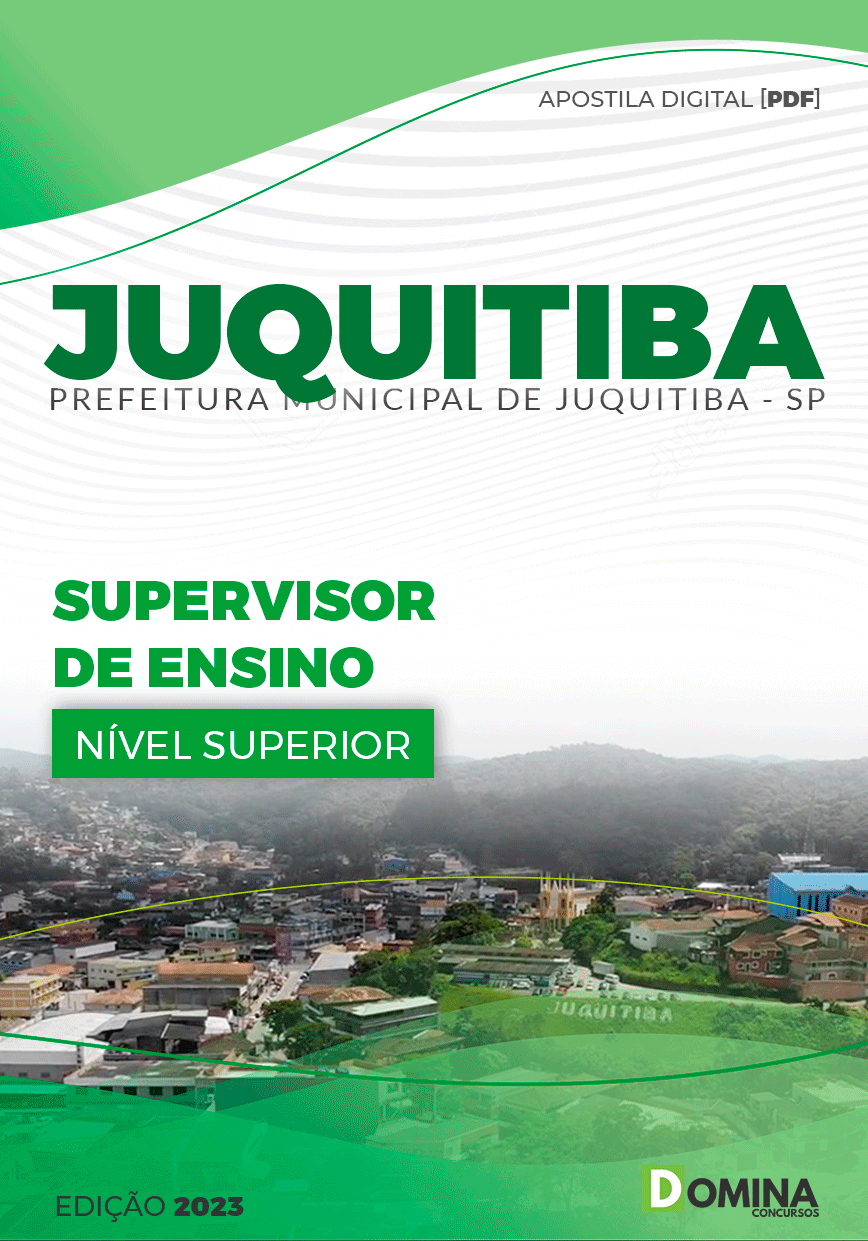 Apostila Pref Juquitiba SP 2024 Supervisor de Ensino