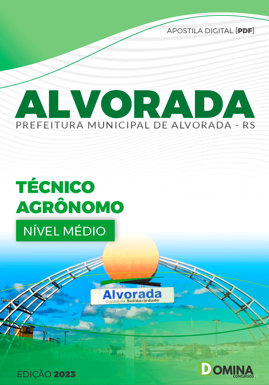 Apostila Pref Alvorada RS 2023 Técnico Agrônomo