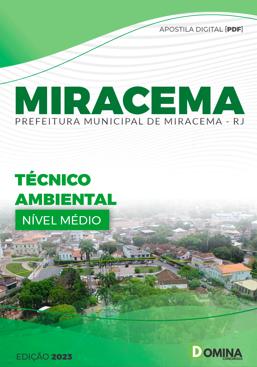 Apostila Pref Miracema RJ 2023 Técnico Ambiental