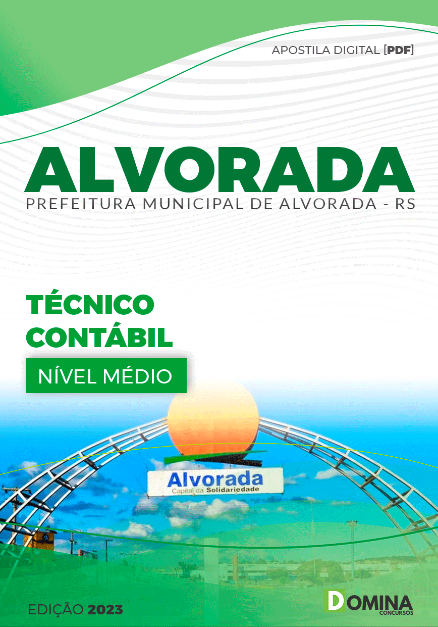 Apostila Pref Alvorada RS 2023 Técnico Contábil