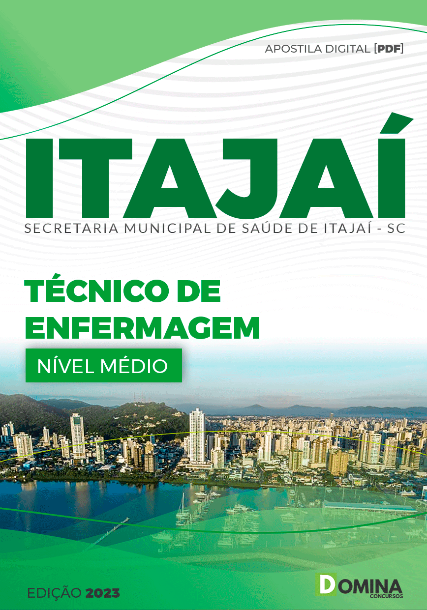 Apostila Pref Itajaí SC 2023 Técnico de Enfermagem