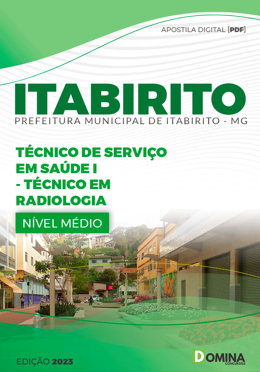 Apostila Prefeitura Itabirito MG 2023 Técnico Radiologia