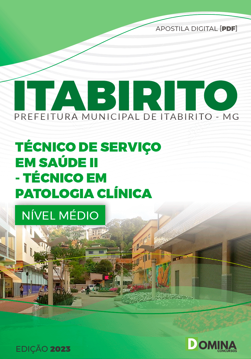 Apostila Prefeitura Itabirito MG 2023 Técnico Patologia Clínica
